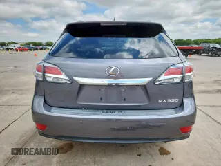 2013 Lexus RX 350 with VIN 2T2ZK1BA0DC118716, listed as a Copart auction lot 61987965 with 185,414 mi miles and Salvage title. Bid and sale history available at DreamBid. Image 6.