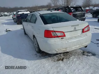 2012 Mitsubishi Galant ES with VIN 4A32B3FF5CE025481, listed as a IAAI auction lot 41613955 with 118,110 mi miles. Bid and sale history available at carsss.com. Image 3.