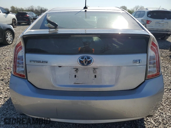 2014 Toyota Prius Four with VIN JTDKN3DU0E1737659, listed as a Copart auction lot 54486875 with 177,070 mi miles and Salvage Title. Bid and sale history available at carsss.com. Image 6.