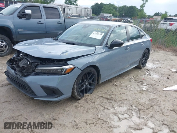 2023 Honda Civic Sport with VIN 2HGFE2F5XPH546709, listed as a IAAI auction lot 42453213 with 46,768 mi miles and . Bid and sale history available at DreamBid. Image 17.
