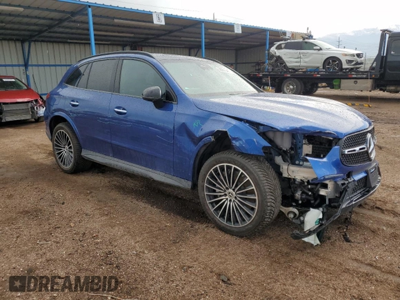 2023 Mercedes-Benz GLC 300 z VIN W1NKM4HB9PU033424, wystawiony jako Copart lot #58261345 z przebiegiem 6 704 mil mil oraz Szkoda całkowita • Salvage title. Historia ofert i sprzedaży dostępna na DreamBid. Obrazek 4.
