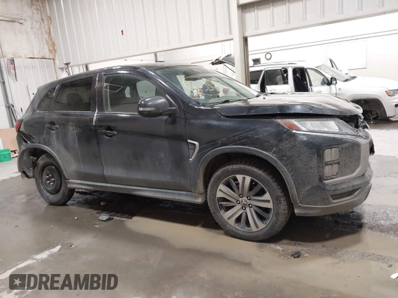 2020 Mitsubishi Outlander Sport ES 2.0 with VIN JA4AR3AU0LU021290, listed as a IAAI auction lot 41425631 with 62,304 mi miles. Bid and sale history available at carsss.com. Image 14.