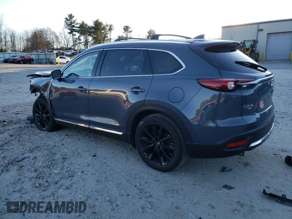2022 Mazda CX-9 Grand Touring with VIN JM3TCBDY0N0608616, listed as a Copart auction lot 86551794 with 36,028 mi miles and Salvage Title. Bid and sale history available at carsss.com. Image 2.