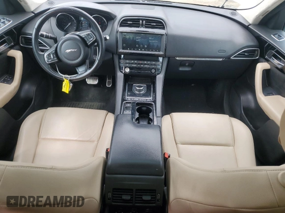 2019 Jaguar F-Pace 25t Premium with VIN SADCJ2FX8KA366087, listed as a Copart auction lot 51307075 with 108,178 mi miles and Salvage title. Bid and sale history available at DreamBid. Image 8.