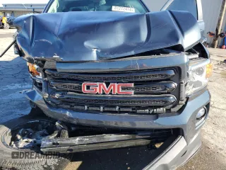 2020 GMC Canyon 2WD SLE with VIN 1GTG5CEN7L1172241, listed as a Copart auction lot 81272414 with 0 mi miles and Salvage Title. Bid and sale history available at carsss.com. Image 11.