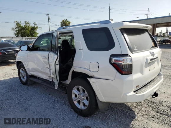2018 Toyota 4Runner SR5 z VIN JTEBU5JR6J5593418, wystawiony jako Copart lot #60228085 z przebiegiem 96 239 mil mil oraz Szkoda całkowita • Salvage title. Historia ofert i sprzedaży dostępna na DreamBid. Obrazek 2.