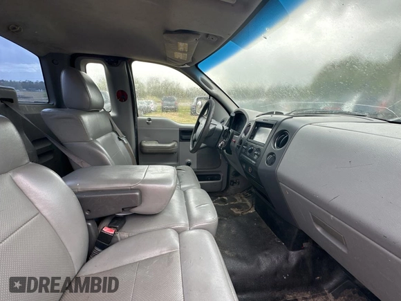2007 Ford F-150 XL with VIN 1FTRF12W47KB40354, listed as a Copart auction lot 48202075 with 347,761 mi miles and Clean Title. Bid and sale history available at carsss.com. Image 6.