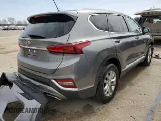 2019 Hyundai Santa Fe SE with VIN 5NMS2CAD9KH131243, listed as a Copart auction lot 49673665 with 58,079 mi miles and Salvage Title. Bid and sale history available at DreamBid. Image 3.