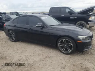 2015 BMW 3 Series 328i xDrive with VIN WBA3B3G58FNT68543, listed as a Copart auction lot 55594725 with 86,909 mi miles and Salvage title. Bid and sale history available at DreamBid. Image 4.
