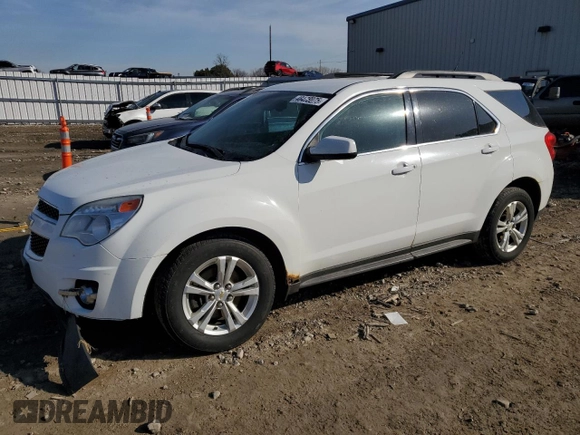 2012 Chevrolet Equinox LT w/2LT with VIN 2GNFLNEK4C6378270, listed as a Copart auction lot 48478075 with 160,767 mi miles and Non Repairable. Bid and sale history available at carsss.com. Image 1.