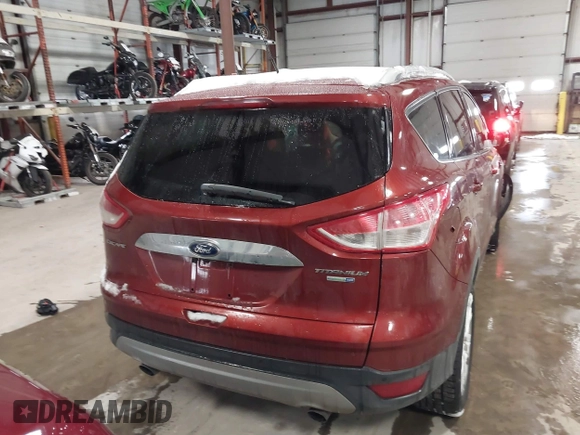 2016 Ford Escape Titanium with VIN 1FMCU9JX6GUB57497, listed as a IAAI auction lot 41375019 with 1 mi miles. Bid and sale history available at carsss.com. Image 16.