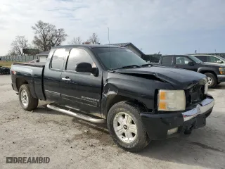 2009 Chevrolet Silverado 1500 LTZ with VIN 1GCEK39069Z208171, listed as a Copart auction lot 84343144 with 269,210 mi miles and Salvage Title. Bid and sale history available at carsss.com. Image 4.