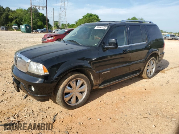 2005 Lincoln Aviator with VIN 5LMEU88HX5ZJ04946, listed as a Copart auction lot 53893125 with 174,855 mi miles and Salvage title. Bid and sale history available at DreamBid. Image 1.