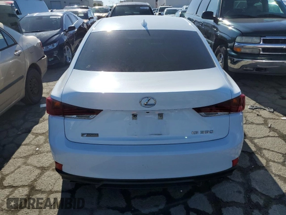 2017 Lexus IS 350 with VIN JTHBE1D25H5029213, listed as a Copart auction lot 50107804 with 62,212 mi miles and Clean Title. Bid and sale history available at DreamBid. Image 6.