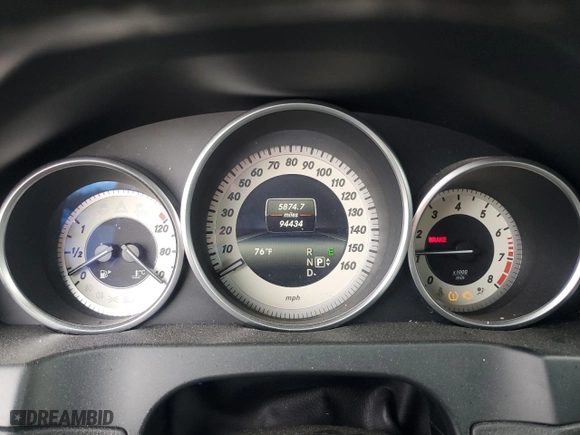 2015 Mercedes-Benz E-Class E 400 with VIN WDDKJ6HB9FF304115, listed as a Copart auction lot 51878435 with 94,434 mi miles and Clean Title. Bid and sale history available at carsss.com. Image 9.