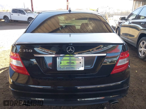 2009 Mercedes-Benz C-Class 3.5L Sport with VIN WDDGF56X99R068598, listed as a IAAI auction lot 41830790 with 92,049 mi miles. Bid and sale history available at carsss.com. Image 16.