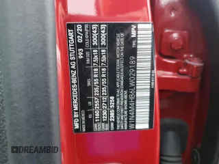 2020 Mercedes-Benz GLB 250 z VIN W1N4M4HB6LW029189, wystawiony jako Copart lot #51075265 z przebiegiem 38 661 mil mil oraz Szkoda całkowita • Salvage title. Historia ofert i sprzedaży dostępna na DreamBid. Obrazek 12.
