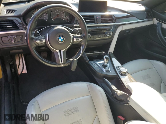 2015 BMW M4 with VIN WBS3R9C55FK330009, listed as a Copart auction lot 75865514 with 42,071 mi miles and Clean Title. Bid and sale history available at carsss.com. Image 8.