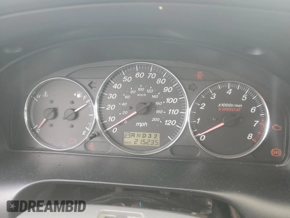 2004 Mazda MPV LX with VIN JM3LW28A840523283, listed as a Copart auction lot 51441785 with 215,235 mi miles and Salvage title. Bid and sale history available at DreamBid. Image 9.