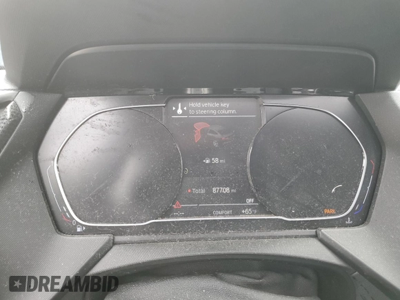 2021 BMW 2 Series 228i xDrive with VIN WBA73AK01M7H58273, listed as a Copart auction lot 62632195 with 87,708 mi miles and Salvage title. Bid and sale history available at DreamBid. Image 9.