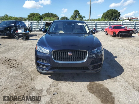 2020 Jaguar F-Pace 25t Premium with VIN SADCJ2FX8LA619250, listed as a Copart auction lot 80426684 with Not provided miles and Salvage title. Bid and sale history available at DreamBid. Image 5.