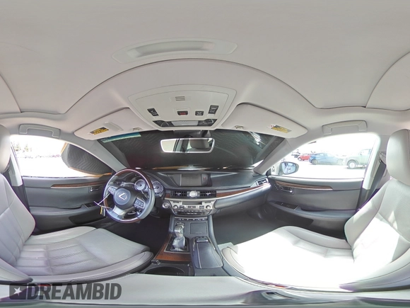 2017 Lexus ES with VIN 58ABK1GG9HU039917, listed as a Copart auction lot 51386535 with 26,429 mi miles and Salvage Title. Bid and sale history available at carsss.com. Image 13.