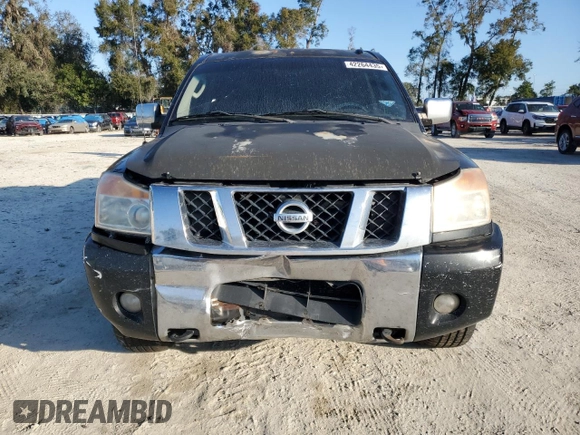 2011 Nissan Titan SL with VIN 1N6AA0EC8BN324904, listed as a Copart auction lot 42264435 with 273,332 mi miles and Salvage Title. Bid and sale history available at carsss.com. Image 5.