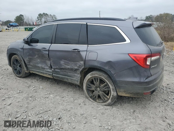 2022 Honda Pilot Special Edition with VIN 5FNYF6H2XNB040198, listed as a Copart auction lot 44027385 with 76,432 mi miles and Salvage Title. Bid and sale history available at carsss.com. Image 2.