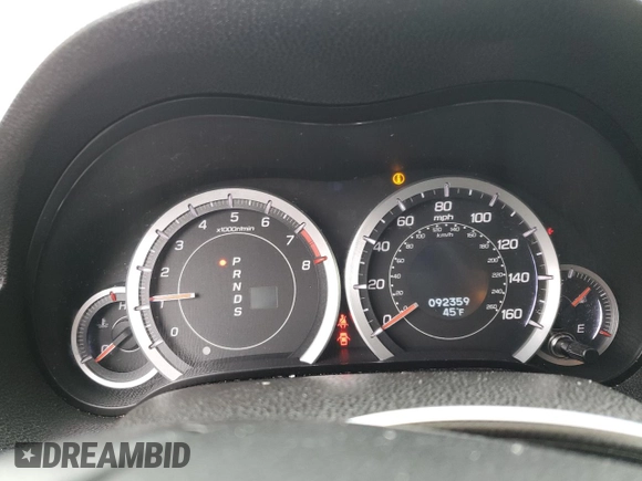 2014 Acura TSX with VIN JH4CU2F40EC001323, listed as a Copart auction lot 49887055 with 92,359 mi miles and Salvage title. Bid and sale history available at DreamBid. Image 9.