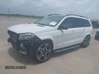 2018 Mercedes-Benz GLS 550 with VIN 4JGDF7DE3JB065134, listed as a IAAI auction lot 42507274 with 63,988 mi miles and . Bid and sale history available at DreamBid. Image 17.