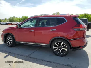 2017 Nissan Rogue SV with VIN 5N1AT2MV0HC762456, listed as a Copart auction lot 57492675 with 81,267 mi miles and Salvage title. Bid and sale history available at DreamBid. Image 2.