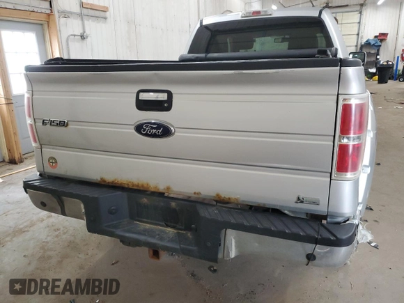 2010 Ford F-150 XL with VIN 1FTFW1EV5AFA08726, listed as a Copart auction lot 53744585 with 274,389 mi miles and Salvage Title. Bid and sale history available at carsss.com. Image 6.