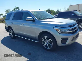 2023 Ford Expedition Limited with VIN 1FMJU1K82PEA50909, listed as a IAAI auction lot 41769610 with 53,098 mi miles. Bid and sale history available at carsss.com. Image 1.