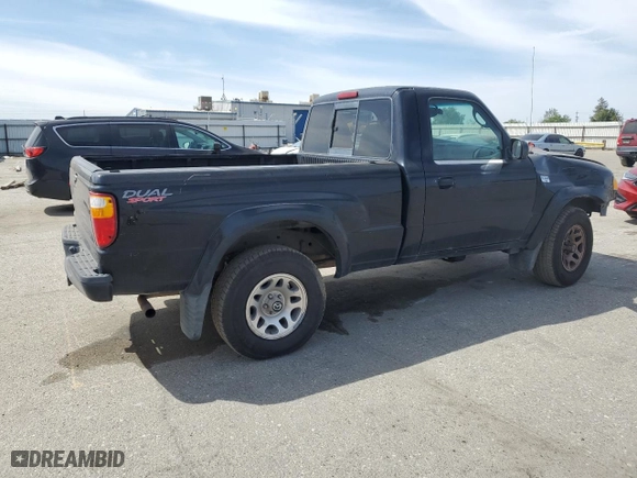 2001 Mazda B-Series 2WD Truck DS with VIN 4F4YR12U31TM19708, listed as a Copart auction lot 53108215 with 220,350 mi miles and Salvage Title. Bid and sale history available at carsss.com. Image 3.