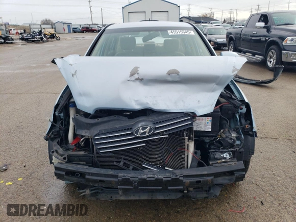 2007 Hyundai Accent GLS with VIN KMHCN46C77U110324, listed as a Copart auction lot 45515545 with 133,902 mi miles and Salvage Title. Bid and sale history available at carsss.com. Image 5.