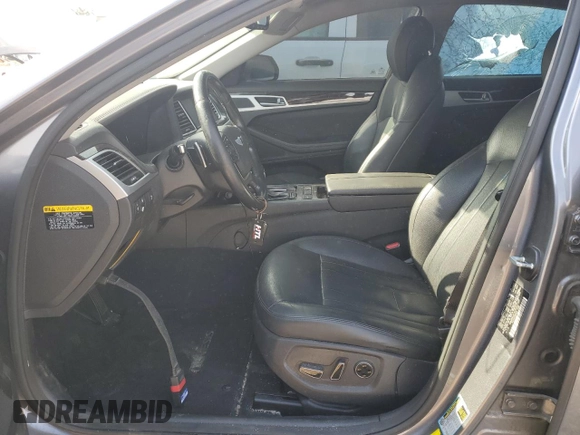2015 Hyundai Genesis 3.8L with VIN KMHGN4JE7FU050716, listed as a Copart auction lot 49271475 with 175,931 mi miles and Clean Title. Bid and sale history available at carsss.com. Image 7.