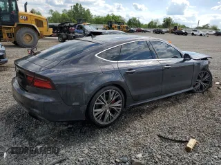 2016 Audi A7 Premium Plus with VIN WAUWGAFC3GN132225, listed as a Copart auction lot 56120595 with 160,404 mi miles and Salvage title. Bid and sale history available at DreamBid. Image 3.