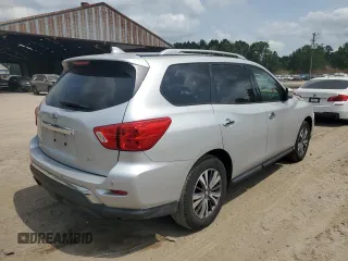 2019 Nissan Pathfinder SV with VIN 5N1DR2MN0KC612527, listed as a Copart auction lot 57210715 with 114,591 mi miles and Salvage title. Bid and sale history available at DreamBid. Image 3.