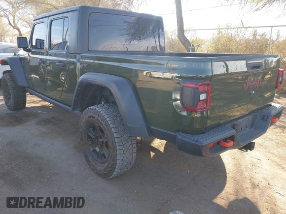 2021 Jeep Gladiator Mojave with VIN 1C6JJTEG8ML606876, listed as a IAAI auction lot 41632052 with 30,255 mi miles and . Bid and sale history available at DreamBid. Image 3.