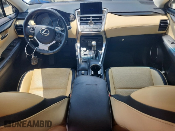 2016 Lexus NX 200t with VIN JTJYARBZ7G2036036, listed as a Copart auction lot 62380235 with 143,487 mi miles and Salvage title. Bid and sale history available at DreamBid. Image 8.