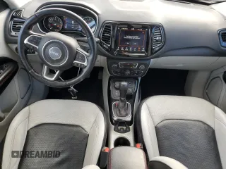2021 Jeep Compass Limited with VIN 3C4NJDCB6MT599633, listed as a Copart auction lot 50363305 with 58,419 mi miles and Salvage Title. Bid and sale history available at carsss.com. Image 8.