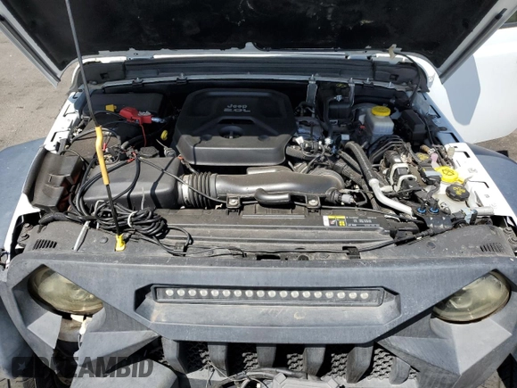 2018 Jeep Wrangler Unlimited Sport S with VIN 1C4HJXDN9JW279137, listed as a Copart auction lot 55357535 with 72,104 mi miles and Salvage title. Bid and sale history available at DreamBid. Image 11.