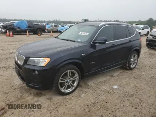 2014 BMW X3 xDrive35i z VIN 5UXWX7C56E0E80415, wystawiony jako Copart lot #54243035 z przebiegiem 99 323 mil mil oraz Czysty tytuł • Clean title. Historia ofert i sprzedaży dostępna na DreamBid. Obrazek 1.