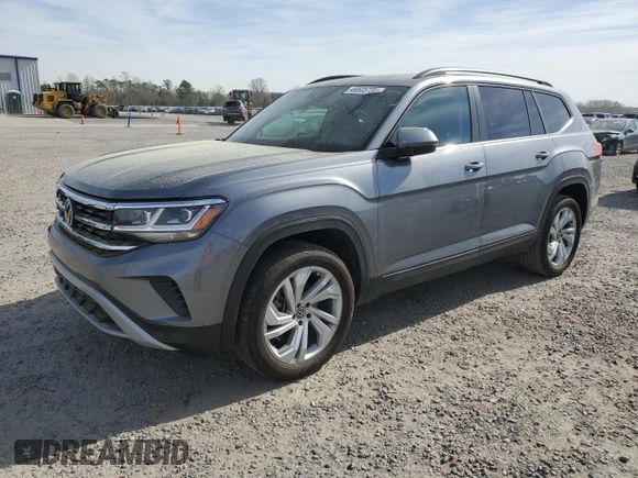 2023 Volkswagen Atlas SE with VIN 1V2JR2CA3PC509307, listed as a Copart auction lot 49605735 with 40,398 mi miles and Salvage title. Bid and sale history available at DreamBid. Image 1.