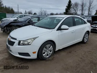 2012 Chevrolet Cruze LT w/1LT with VIN 1G1PF5SC2C7349098, listed as a Copart auction lot 52995975 with 215,670 mi miles and Clean Title. Bid and sale history available at carsss.com. Image 1.