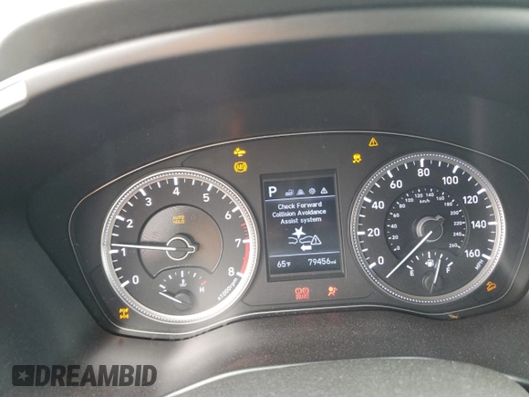 2019 Hyundai Santa Fe SE z VIN 5NMS2CAD0KH123337, wystawiony jako Copart lot #53883405 z przebiegiem 79 456 mil mil oraz Szkoda całkowita • Salvage title. Historia ofert i sprzedaży dostępna na DreamBid. Obrazek 9.