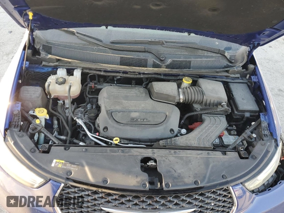 2021 Chrysler Pacifica Touring L with VIN 2C4RC3BG0MR554192, listed as a Copart auction lot 75395604 with 56,845 mi miles and Salvage title. Bid and sale history available at DreamBid. Image 12.