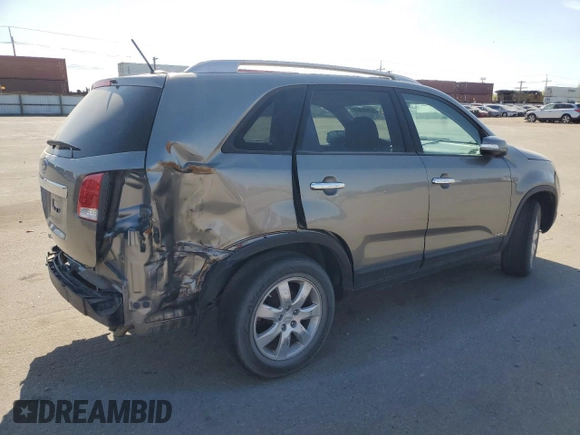 2011 Kia Sorento LX with VIN 5XYKTDA28BG169624, listed as a Copart auction lot 53676565 with 147,478 mi miles and Salvage Title. Bid and sale history available at carsss.com. Image 3.
