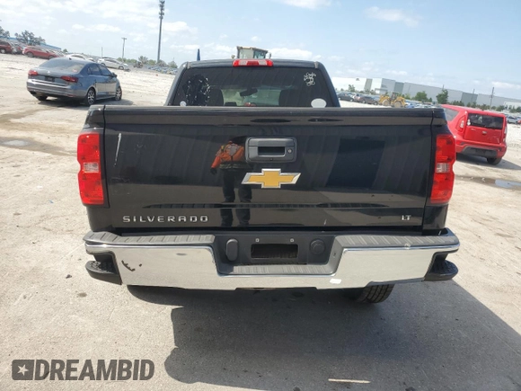 2018 Chevrolet Silverado 1500 LT with VIN 1GCRCREC6JZ164940, listed as a Copart auction lot 54004075 with 109,116 mi miles and Salvage Title. Bid and sale history available at DreamBid. Image 6.