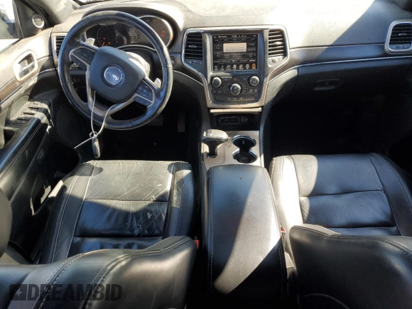 2014 Jeep Grand Cherokee Limited with VIN 1C4RJFBG0EC430585, listed as a Copart auction lot 75600124 with 97,550 mi miles and Salvage Title. Bid and sale history available at carsss.com. Image 8.